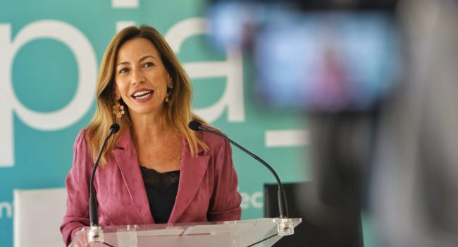 La alcaldesa de Zaragoza, Natalia Chueca | Foto: Miguel G. García (AZ)