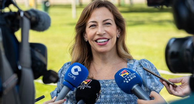 Natalia Chueca, alcaldesa de Zaragoza | Foto: Miguel G. García (AZ)
