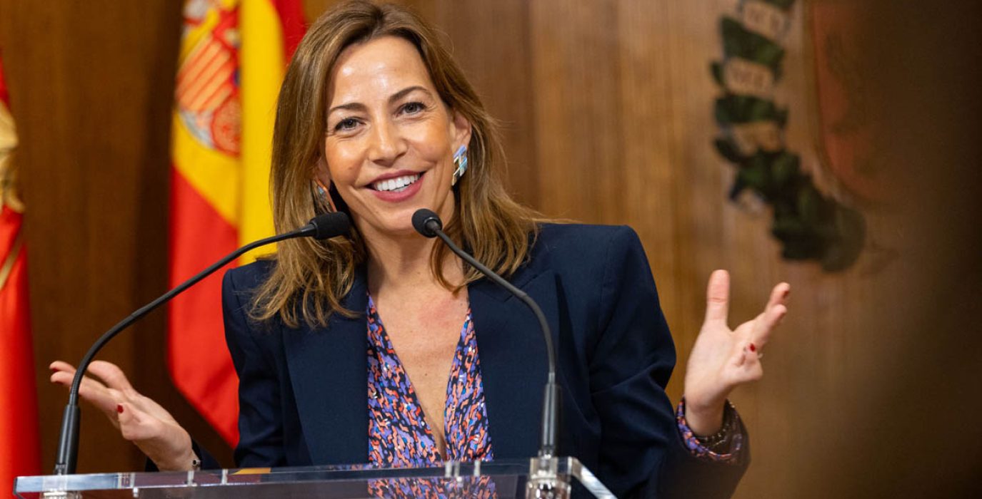 Natalia Chueca, alcaldesa de Zaragoza | Foto: Miguel G. García (AZ)