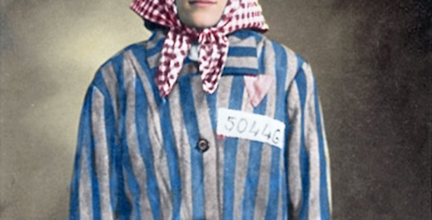 Neus Catalá 'la paloma de Ravensbrück' (fotografía coloreada por Rafael Navarrete)