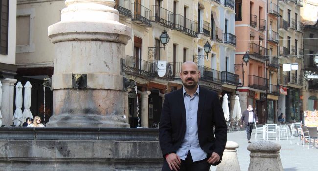 Nicolás López, concejal de la formación | Foto: Ganar Teruel-IU