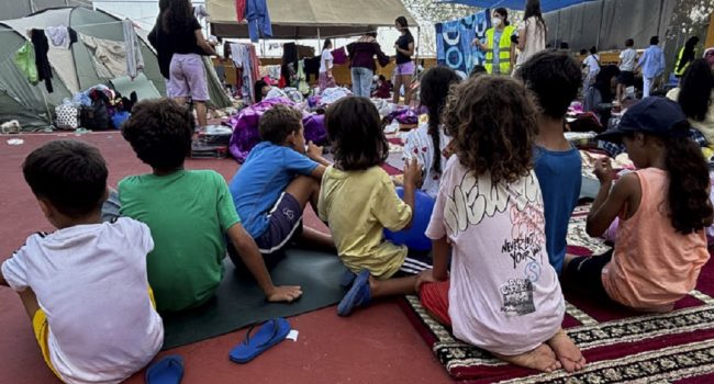 (Archivo, agosto 2026) Niñas y niños en el espacio habilitado por la asociación vecinal | Foto: Asociación Vecinal Sidi Embarel de Ceuta
