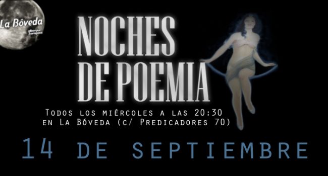 Cartel 'Noches de Poemia'