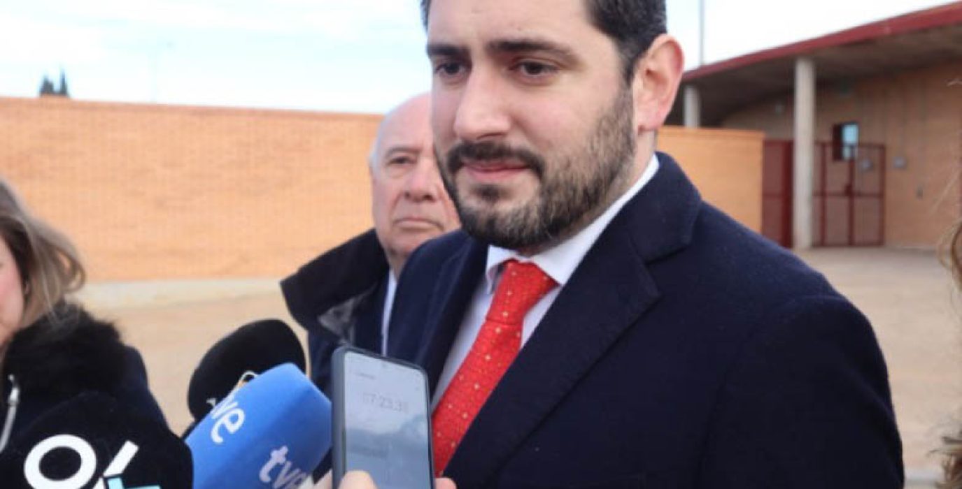 Alejandro Nolasco, vicepresidente del Gobierno de Aragón.