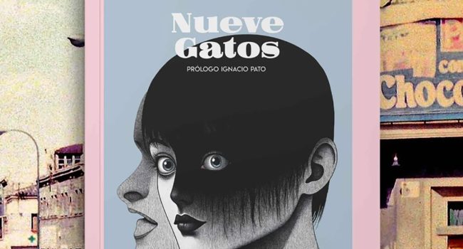 Portada de ‘Nueve Gatos’, la segunda novela de Miguel Ángel Conejos.