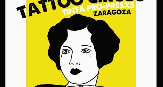 Fragmento del cartel del Tattoo Circus Zaragoza 2017.