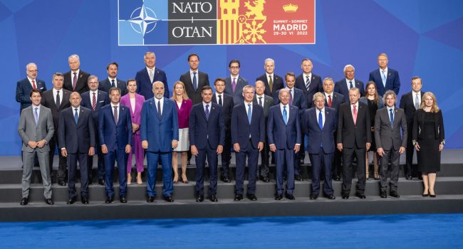 Líderes de la OTAN en la pasada cumbre de Madrid | Foto: NATO