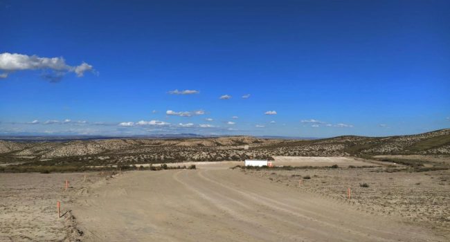 Obras en el PE Montañés en los Montes de Torrero de Zaragoza | Foto: Amigos de la Tierra Aragón