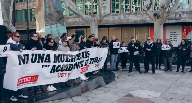 Octava muerte en el trabajo en Aragón en lo que va de año