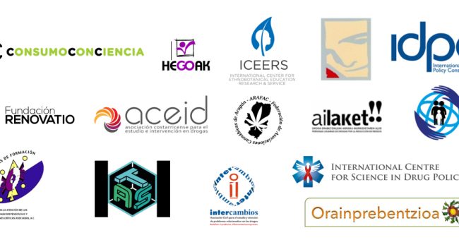 Organizaciones por la reducción de riesgos, firmantes del comunicado.
