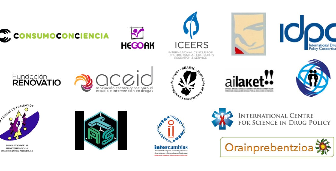 Organizaciones por la reducción de riesgos, firmantes del comunicado.