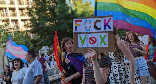 Manifestación del Orgullo 2022 en Zaragoza | Foto: Rocío Durán
