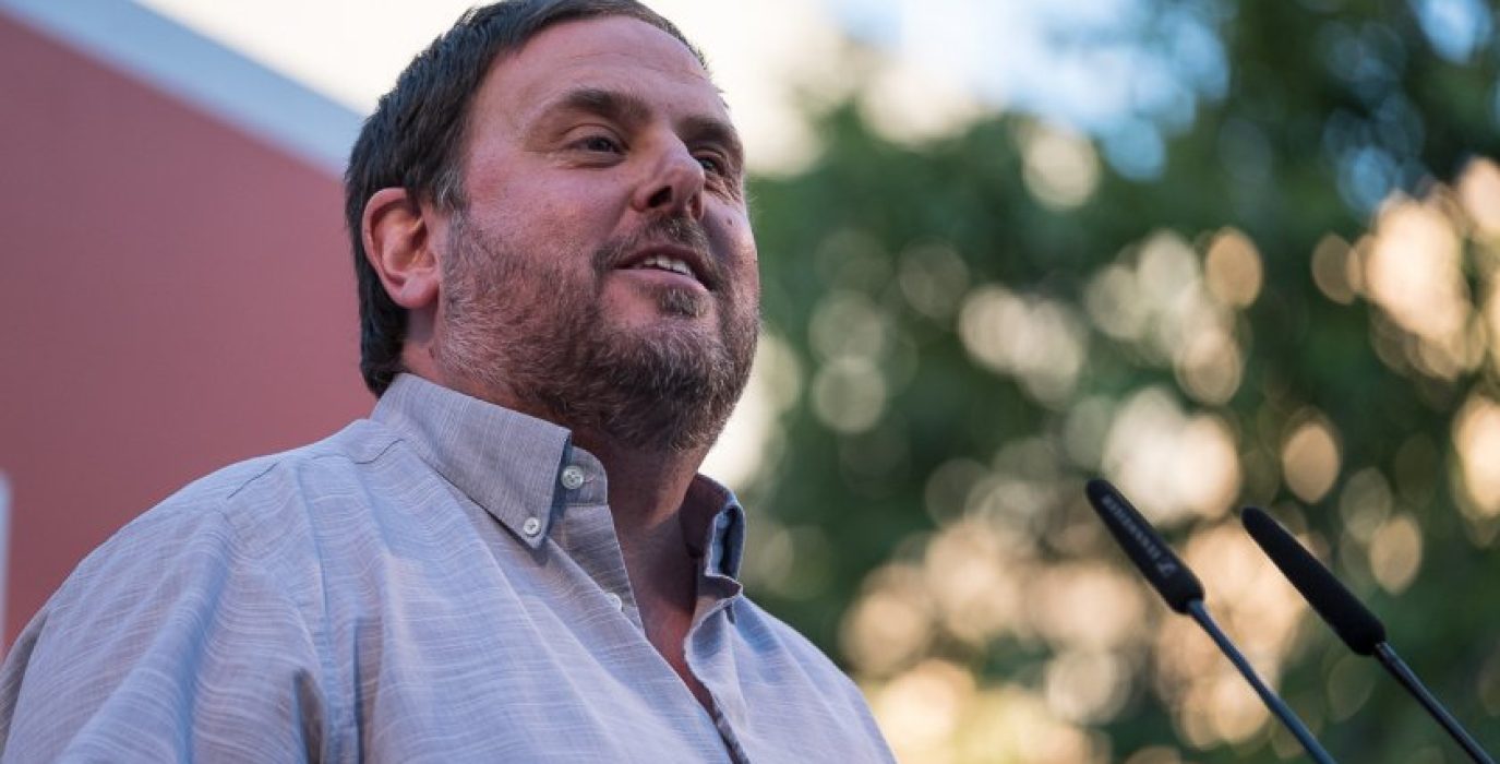 El preso político y eurodiputado, Oriol Junqueras. Foto: ERC