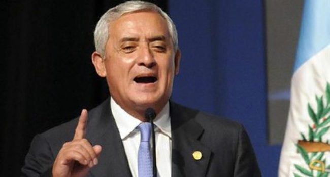 Otto Perez Molina Guatemala