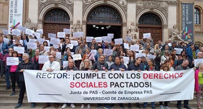 Concentración de este viernes del PAS
