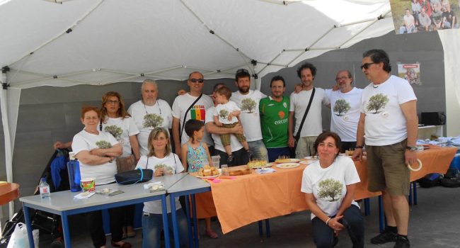 Miembros de la candidatura durante un acto de la pasada campaña.