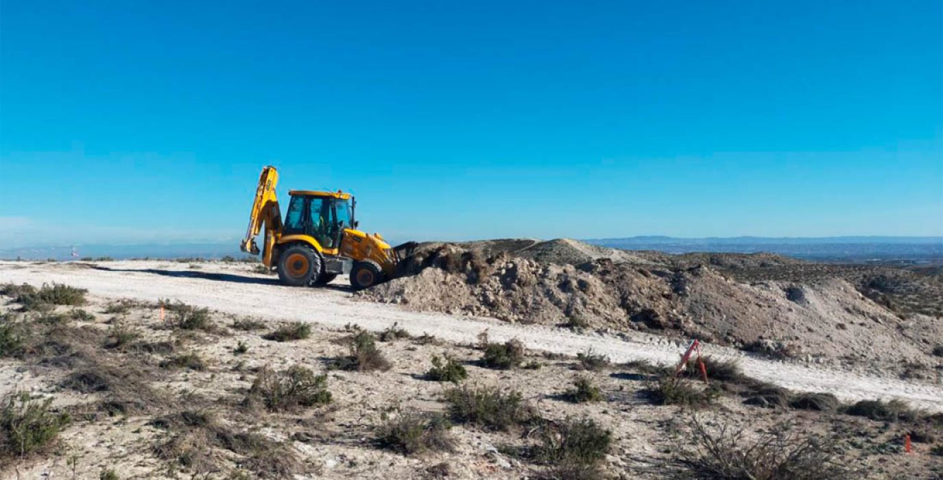 Movimiento de tierras en el PE Montañés | Foto: Amigos de la Tierra Aragón