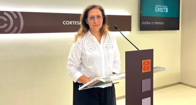 Pilar Buj, diputada de Aragón-Teruel Existe.