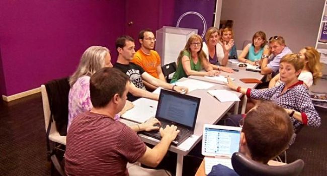 PODEMOS 2J reunion desahucios