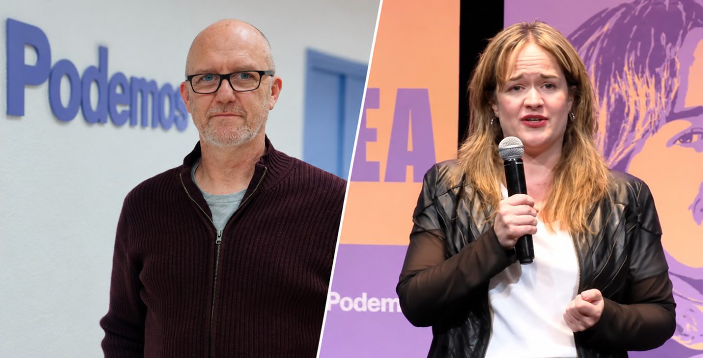Ricard Mitjana y María Goikoetxea.