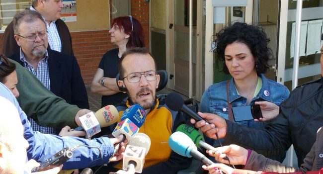 Pablo Echenique y Erika Sanz, participarán en la presentación.