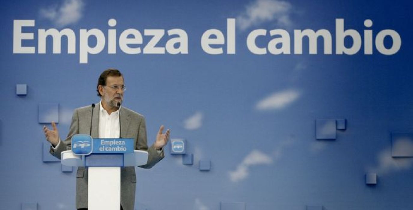 Mitin del PP.