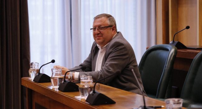 El concejal Gómez Gámez. Foto: PSOE