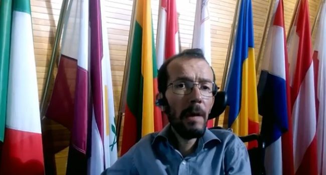 Pablo Echenique. Foto: Podemos