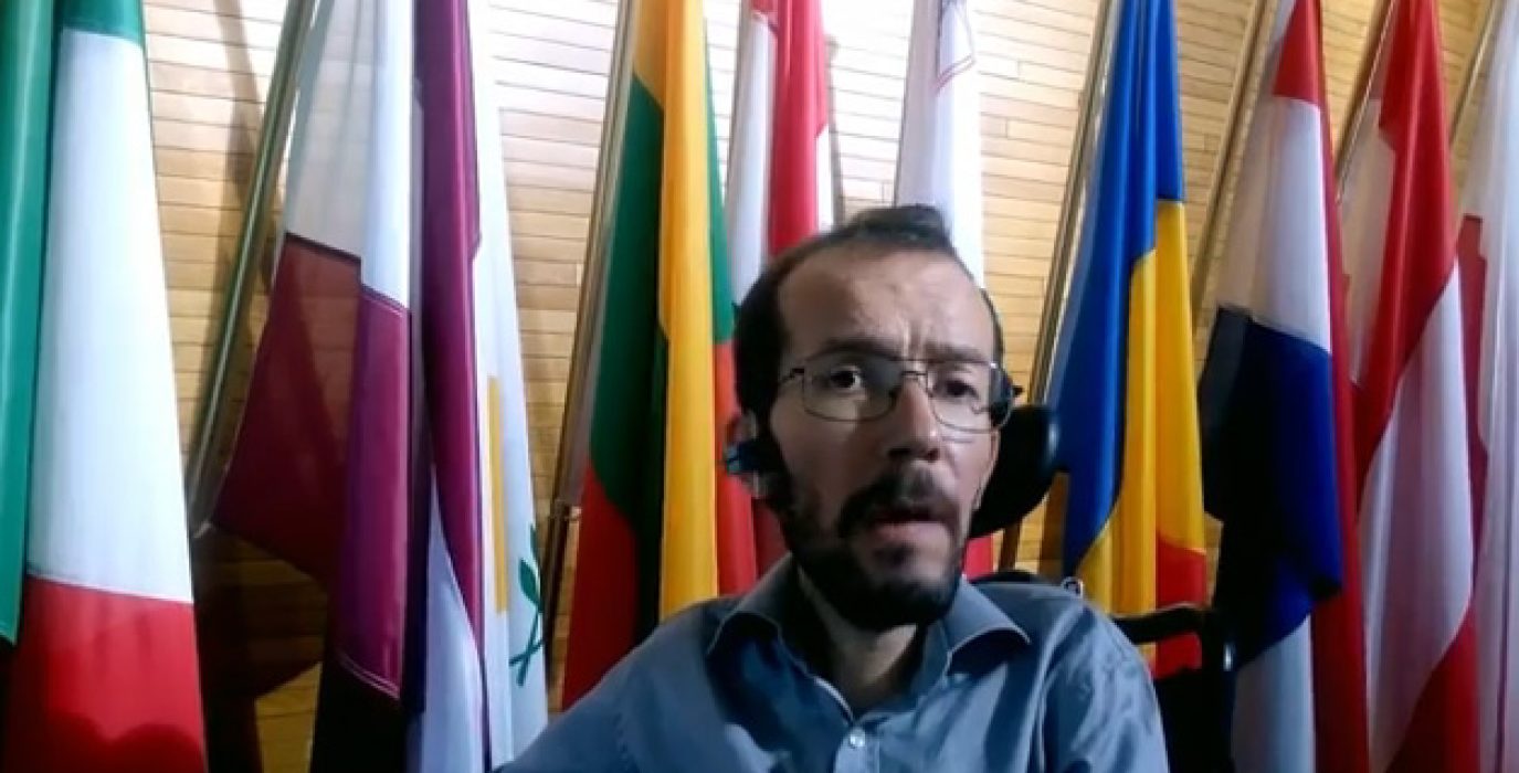 Pablo Echenique. Foto: Podemos
