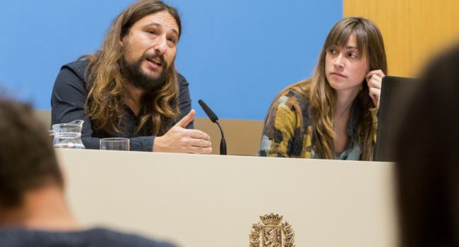 Pablo Híjar y Elvira López. Foto: Miguel G. García (AZ)