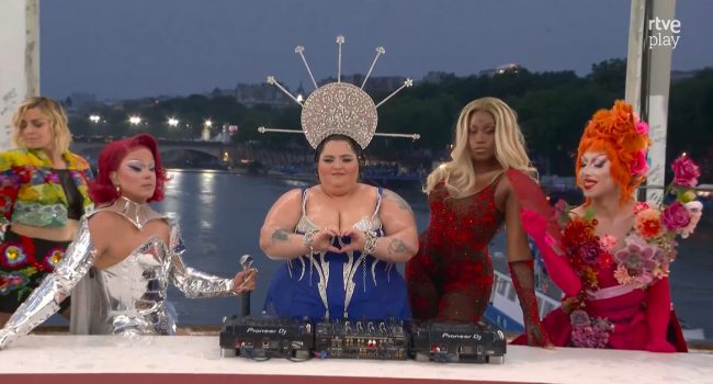 'Festividad', en la ceremonia inaugural | Captura de pantalla de RTVE