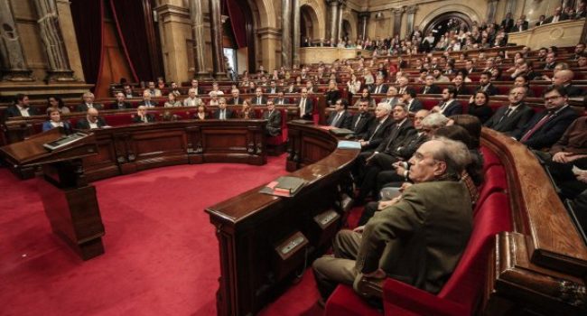 Parlament de Catalunya. Foto: CUP.