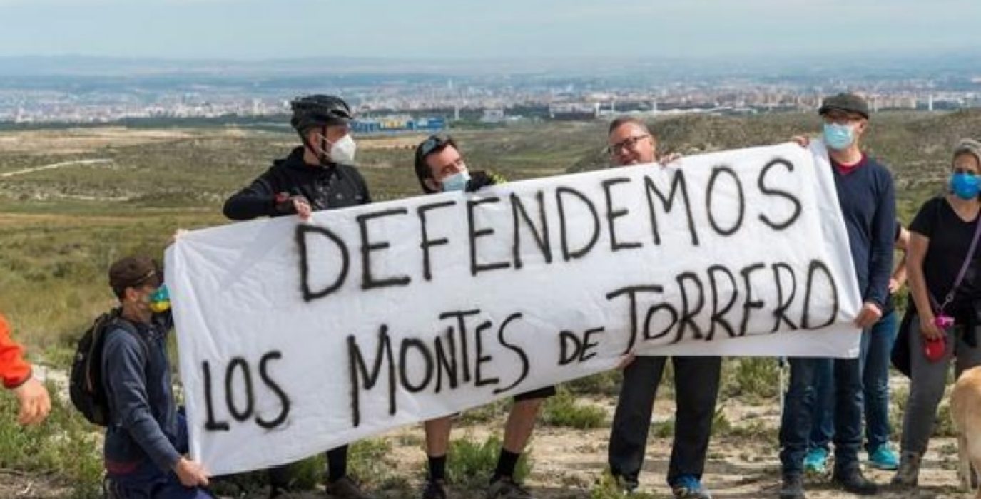 Parque Eólico Montañés en los Montes de Torrero de Zaragoza ANSAR 1
