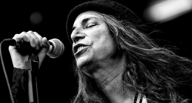 Patti Smith, en una actuación en Finlandia en 2007. Foto: Beni Köhler (CC BY-SA 3.0)