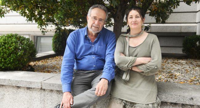 Pedro Arrojo y Julia Martínez. Foto: Dani Gago