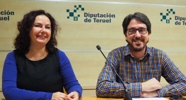 Pedro Bello y Anabel Gimeno, diputados de Ganar Teruel.
