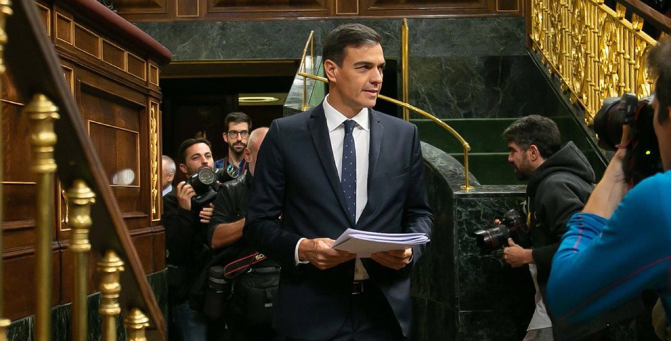 Sánchez en el Congreso. Foto: Congreso