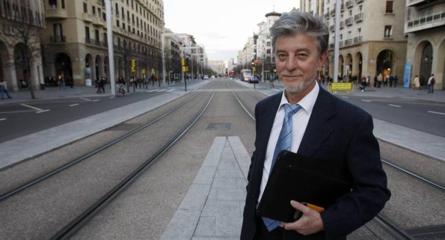 Pedro Santisteve, Alcalde de Zaragoza.