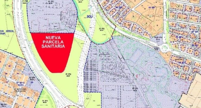 Pelotazo sanitario Azcon Mapa Parcela sanitaria Zaragoza