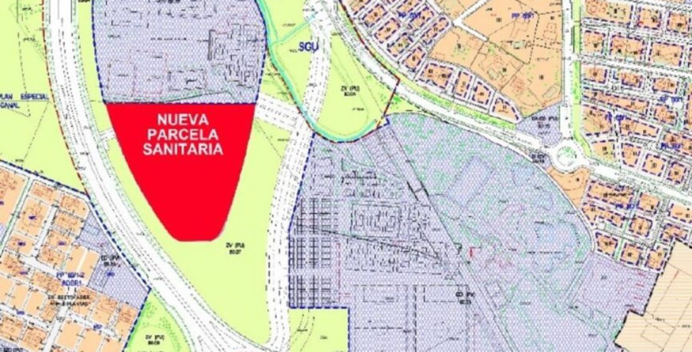 Pelotazo sanitario Azcon Mapa Parcela sanitaria Zaragoza