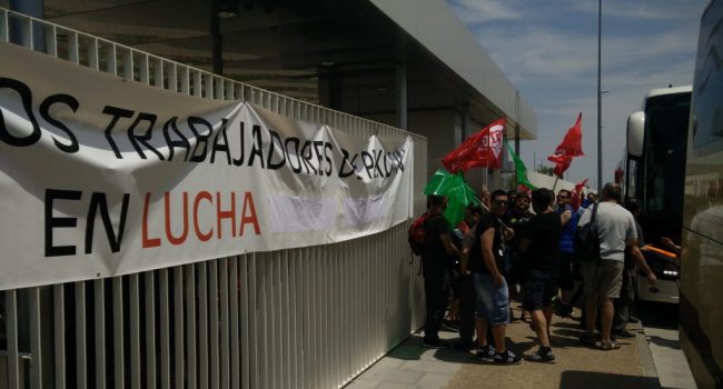 Movilizaciones en Pikolin.