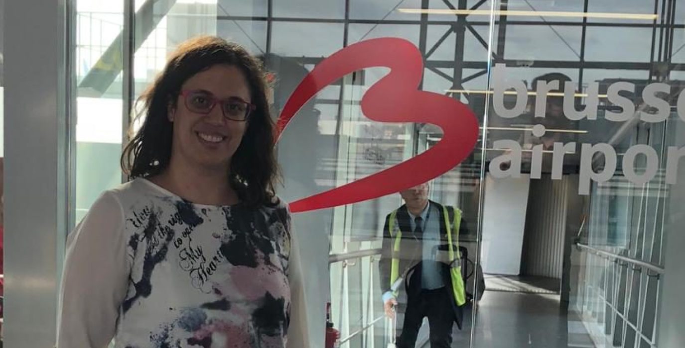 Pilar Burillo, investigadora de la Universidad de Zaragoza que ha elaborado el mapa de áreas escasemente pobladas. Foto: Asociación Instituto de Investigación y Desarrollo Rural Serranía Celtibérica.