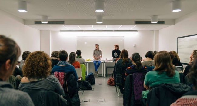 Los talleres serán impartidos por la cooperativa de REAS y Mercado Social Aragón Desmontando a la Pili. Foto: Estefanía Abad