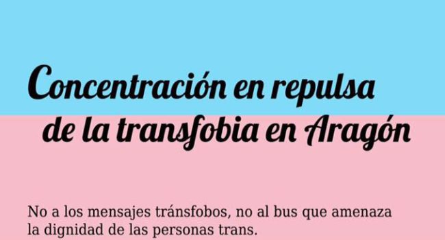 Plataforma 28J stop transfobia 4M banner