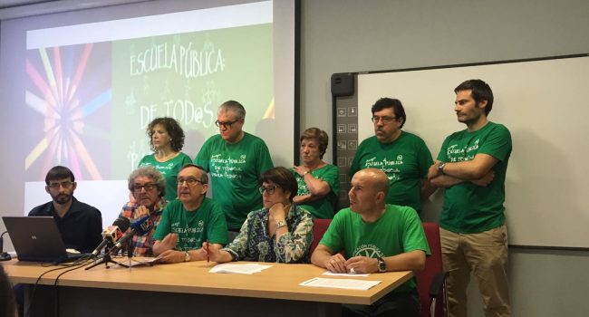 Foto: Plataforma por la Defensa de la Escuela Pública