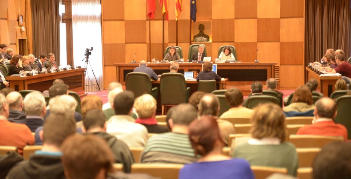 Imagen de Archivo del Pleno del Ayuntamiento de Zaragoza. Foto: Pablo Ibáñez (AraInfo)