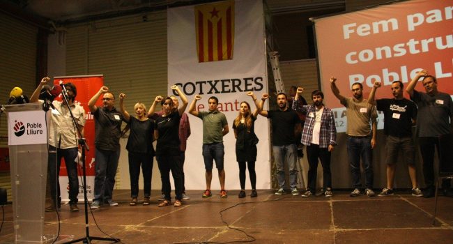 Acto de Poble Lliure.