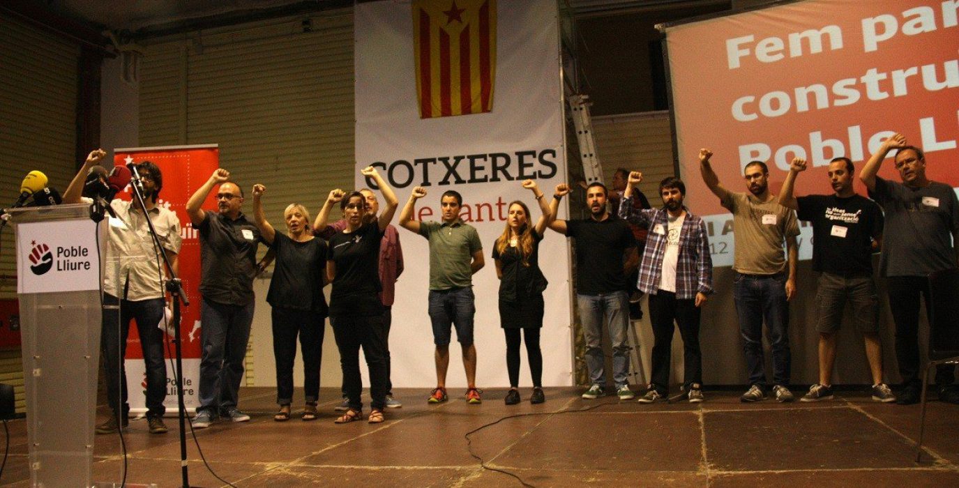Acto de Poble Lliure.