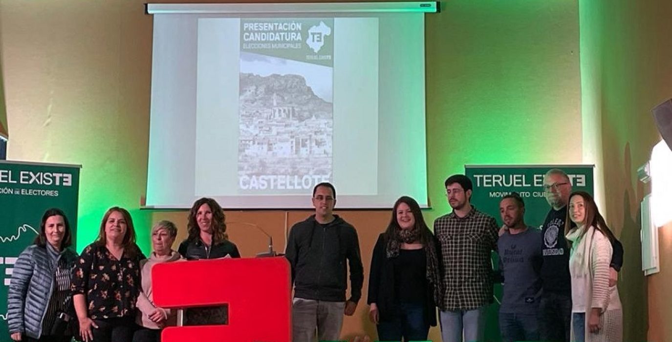 Teruel Existe presenta su candidatura a las municipales en Castellote