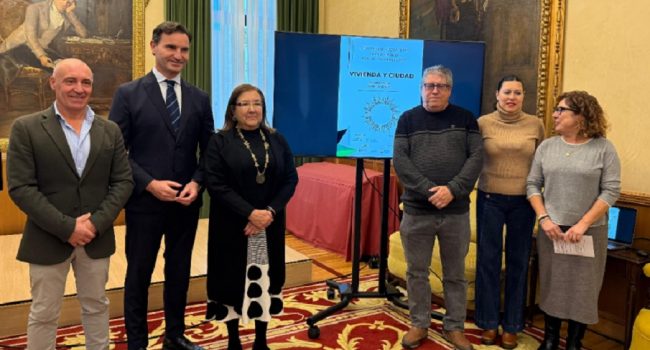 Presentación del IV Encuentro Vecinal en el salón de recepciones del Ayuntamiento de Xixón | Foto: CEAV